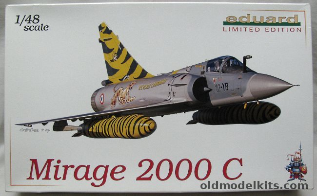 Eduard 1/48 Mirage 2000C Limited Edition, 1129 plastic model kit